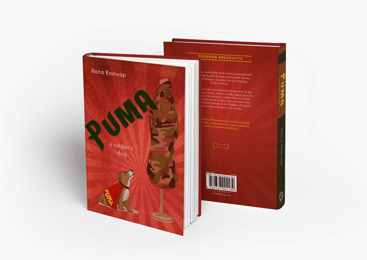 Puma - A Soldier's Dog (Quignog Books) - Retail Maharaj