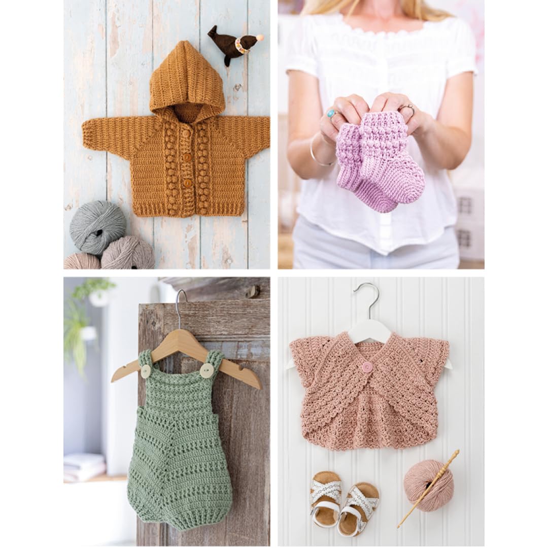Timeless Textured Baby Crochet: 20 heirloom crochet patterns for babies and toddlers - Retail Maharaj