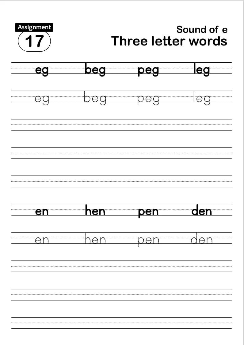 Fun And Learn Activity Book For Kids 2 & 3 Letter Words - Retail Maharaj