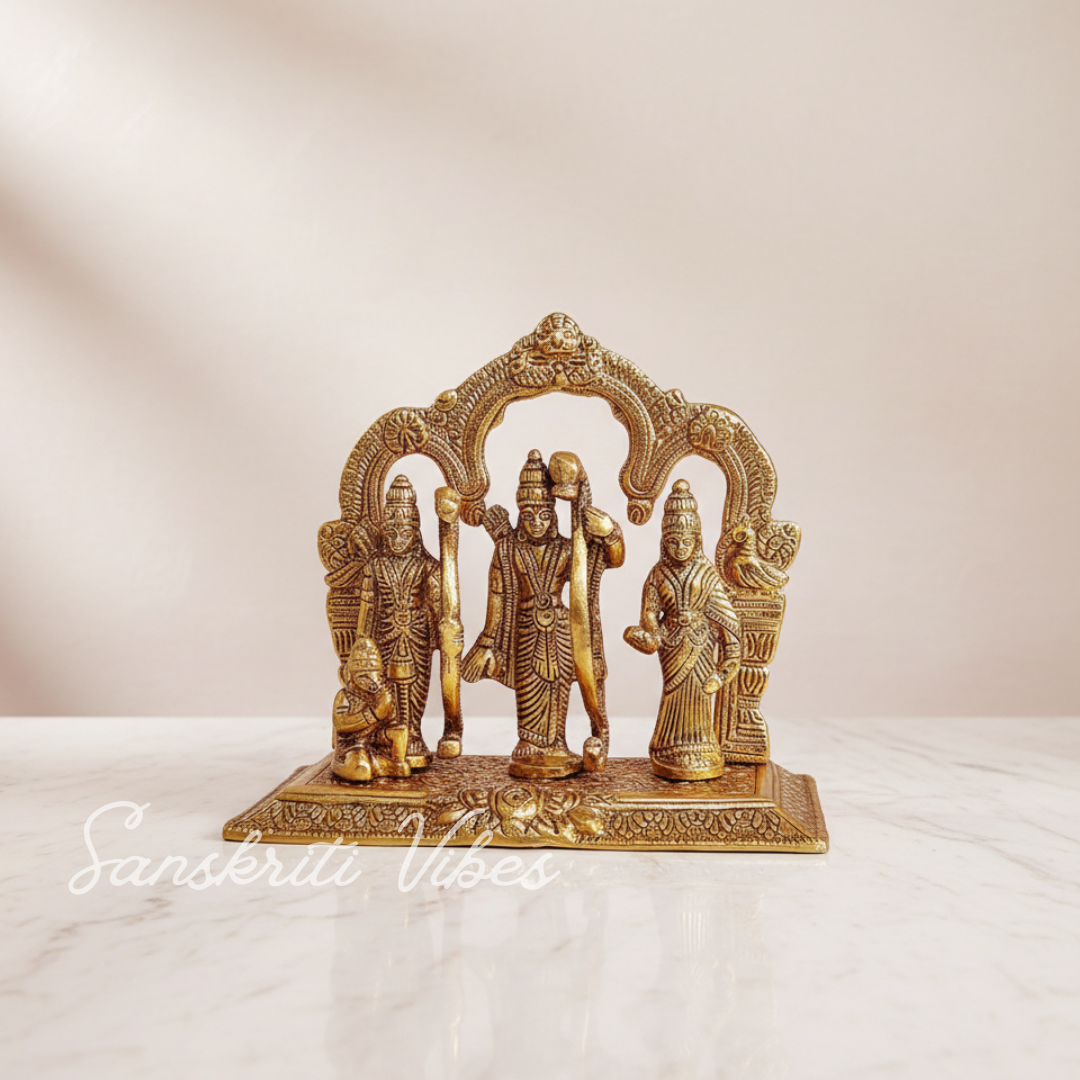 Ram Darbar Statue for Pooja for Home Decor - Retail Maharaj