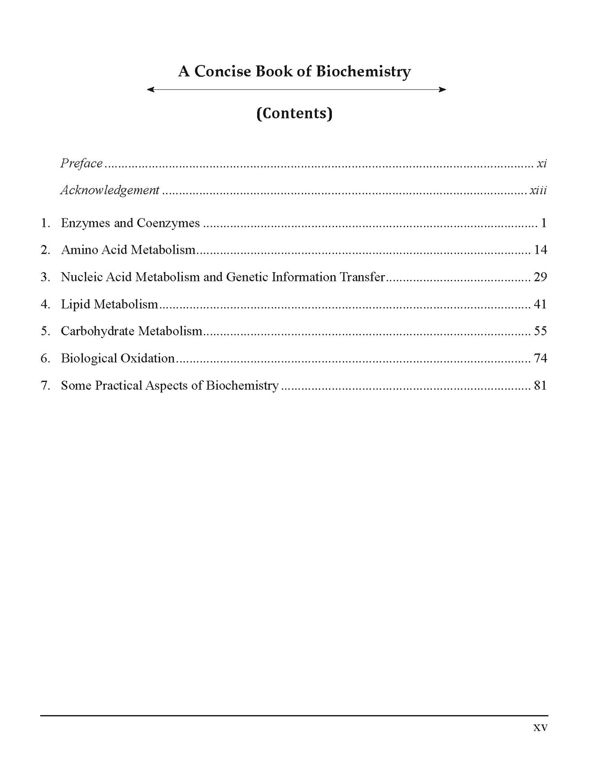 A Concise Book of Biochemistry (For B.Pharm and GPAT Examination) - Retail Maharaj