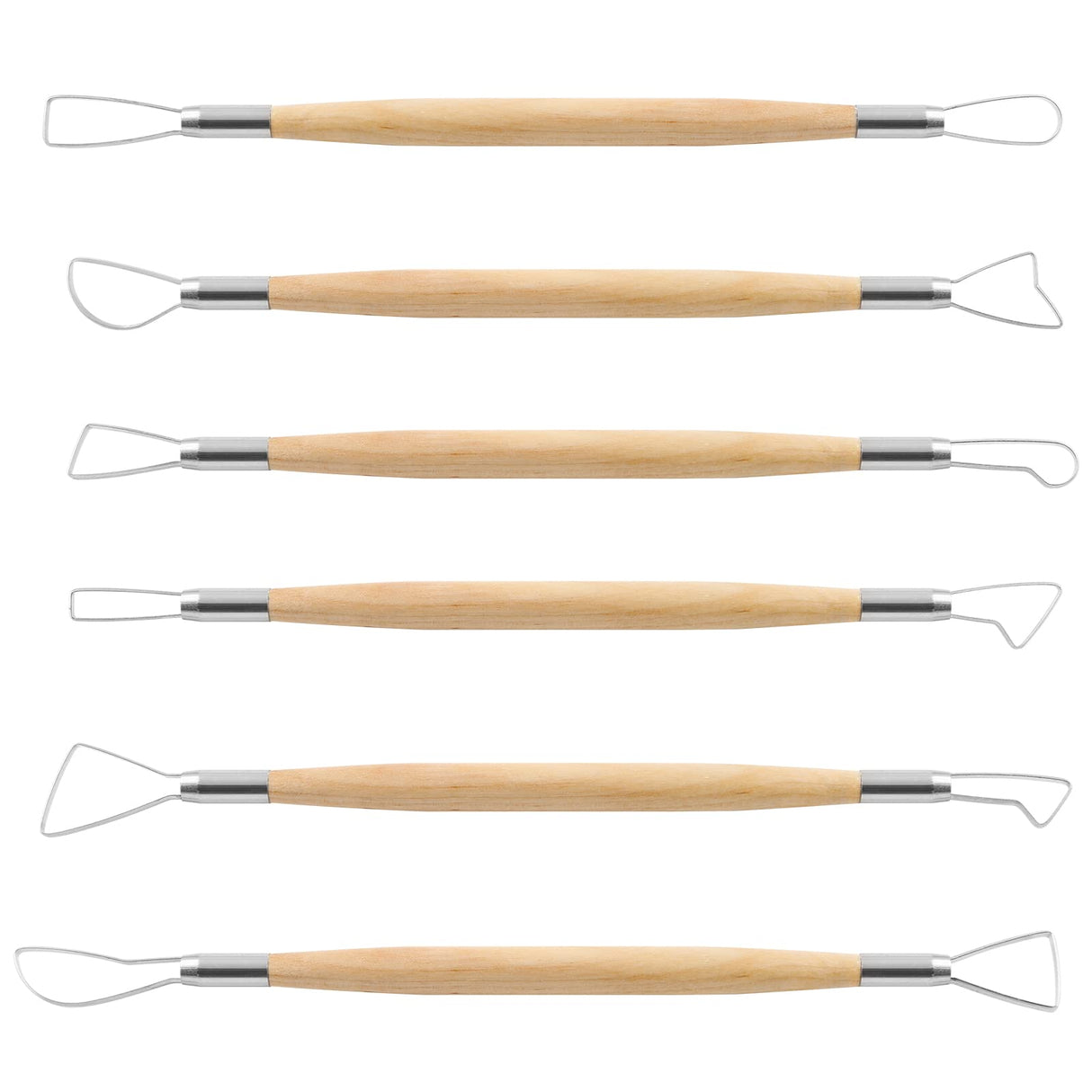 Double Sided Pottery & Clay Modelling Tools Set of 10 - Retail Maharaj