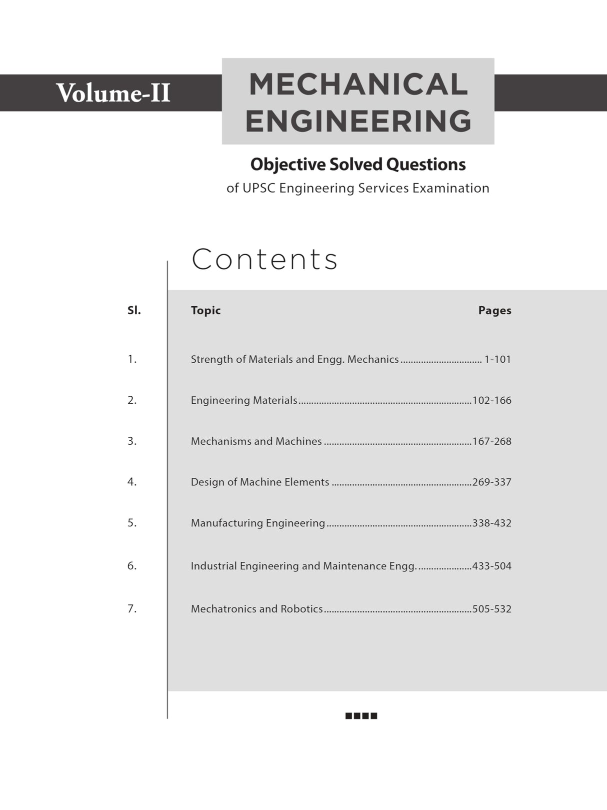 ESE 2026 : Preliminary Exam: Mechanical Engineering Volume-II | Chapterwise & Topicwise Objective Solved Papers | 25 Years Solved PYQs 2001-2025| UPSC ... Examination | Fully Solved | By Made Easy - Retail Maharaj
