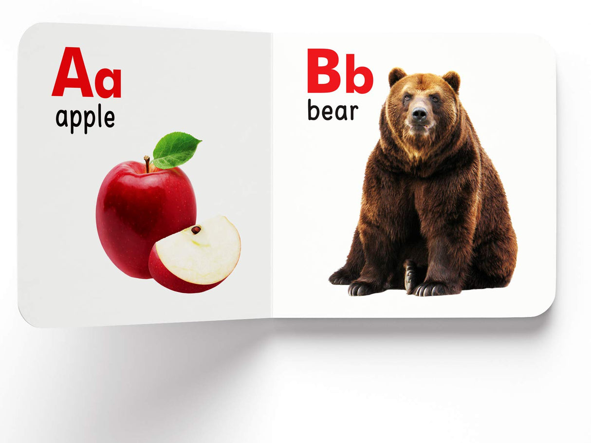 My First Book of ABC | First Alphabet Board Book for Babies, Toddlers & Preschoolers | Learn ABC with Bright Pictures | Early Learning Book for Kids Ages 0-3 Years - Retail Maharaj