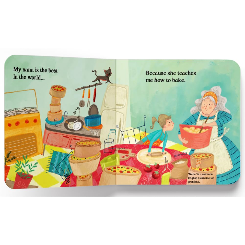 Grandma, I Love You! You Are the Best in the World – A Sweet Board Book for Kids: Celebrate Grandma’s Love with Simple Words and Cute Pictures | ... for Toddlers & Preschoolers | Ages 2–6 Years - Retail Maharaj