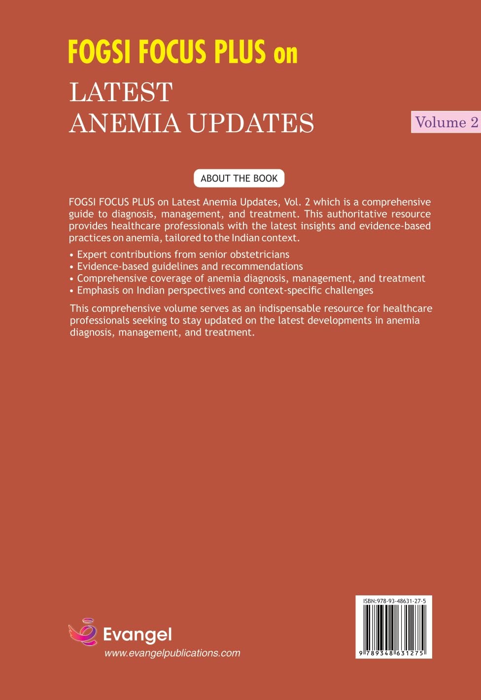 FOGSI FOCUS PLUS on Latest Anemia Updates Vol- 2 - Retail Maharaj