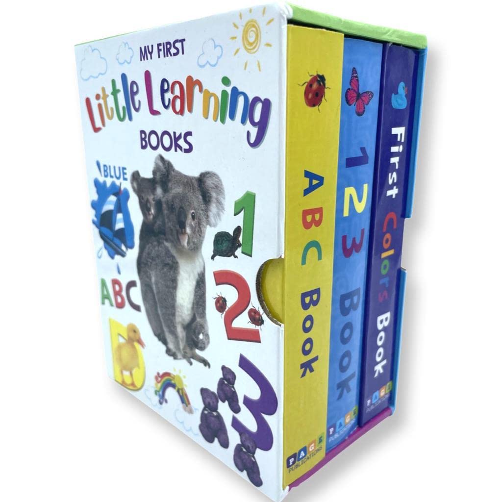 My First Little Learning Books (Pack of 3 BB) - Retail Maharaj