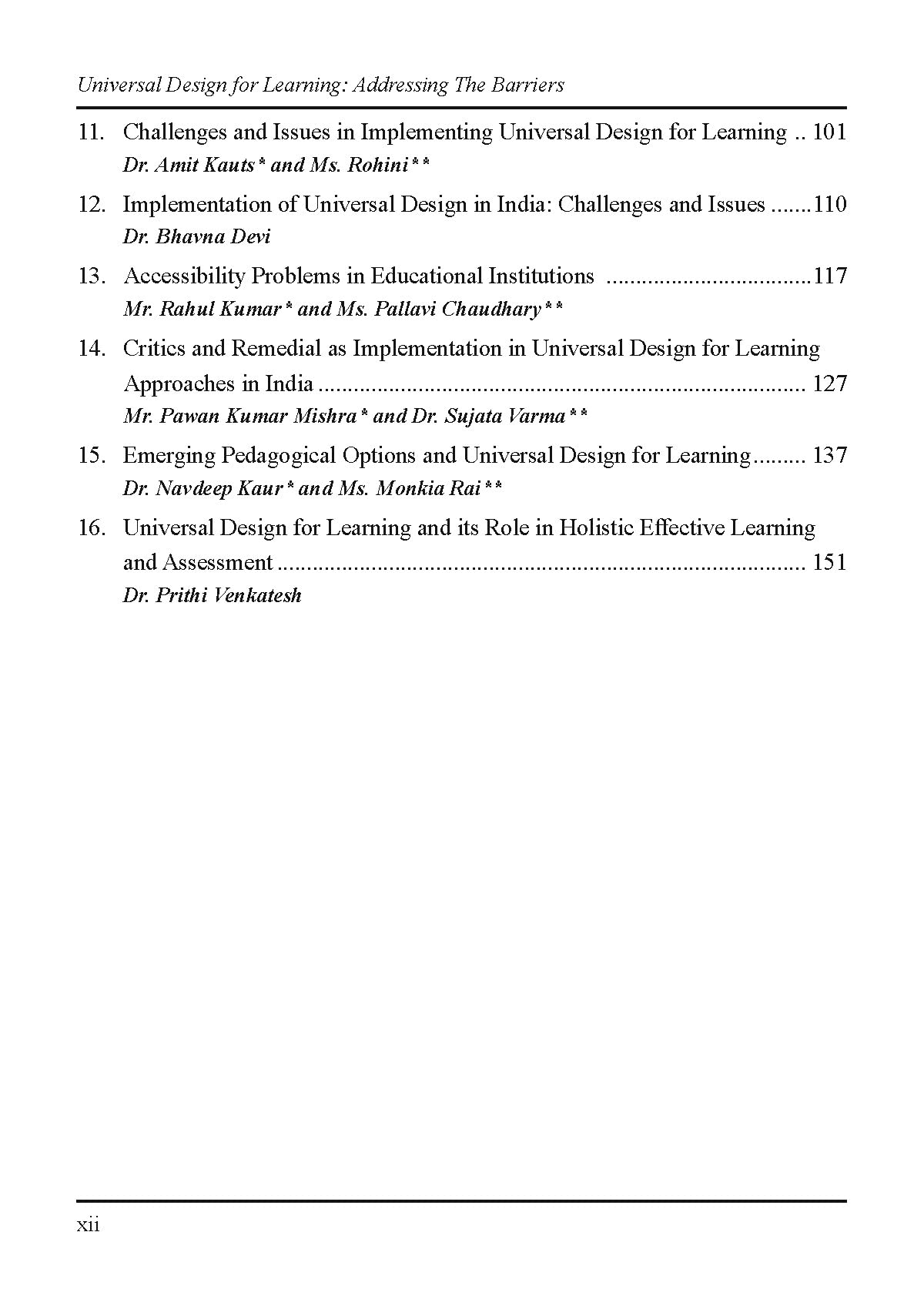 Universal Design for Learning: Addressing the Barriers - Retail Maharaj