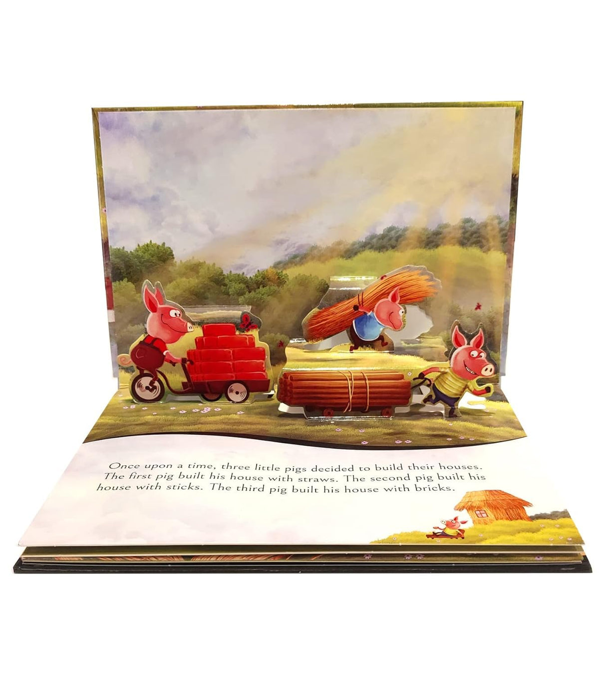 My First Pop-Up Fairy Tales - Three Little Pigs : Pop up Books for children - Retail Maharaj
