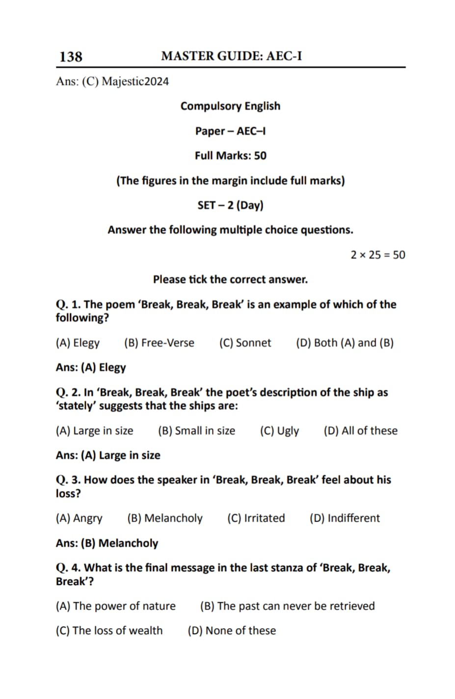 Compulsory English | 1st semester | C.U | AEC -1 By SANKAR SEN - Retail Maharaj