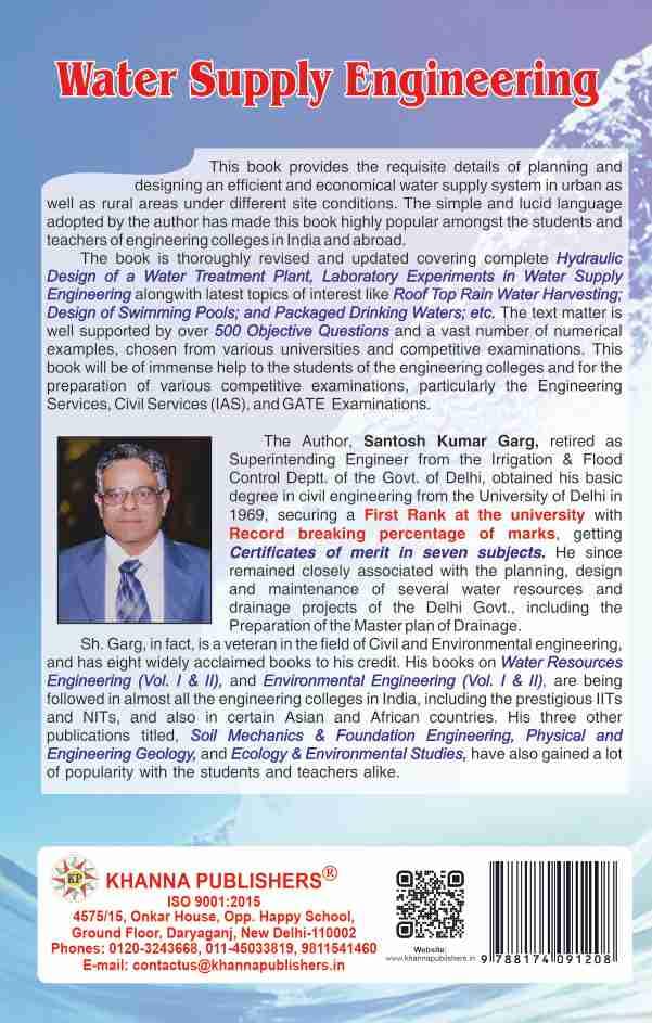 Water Supply Engineering - Retail Maharaj