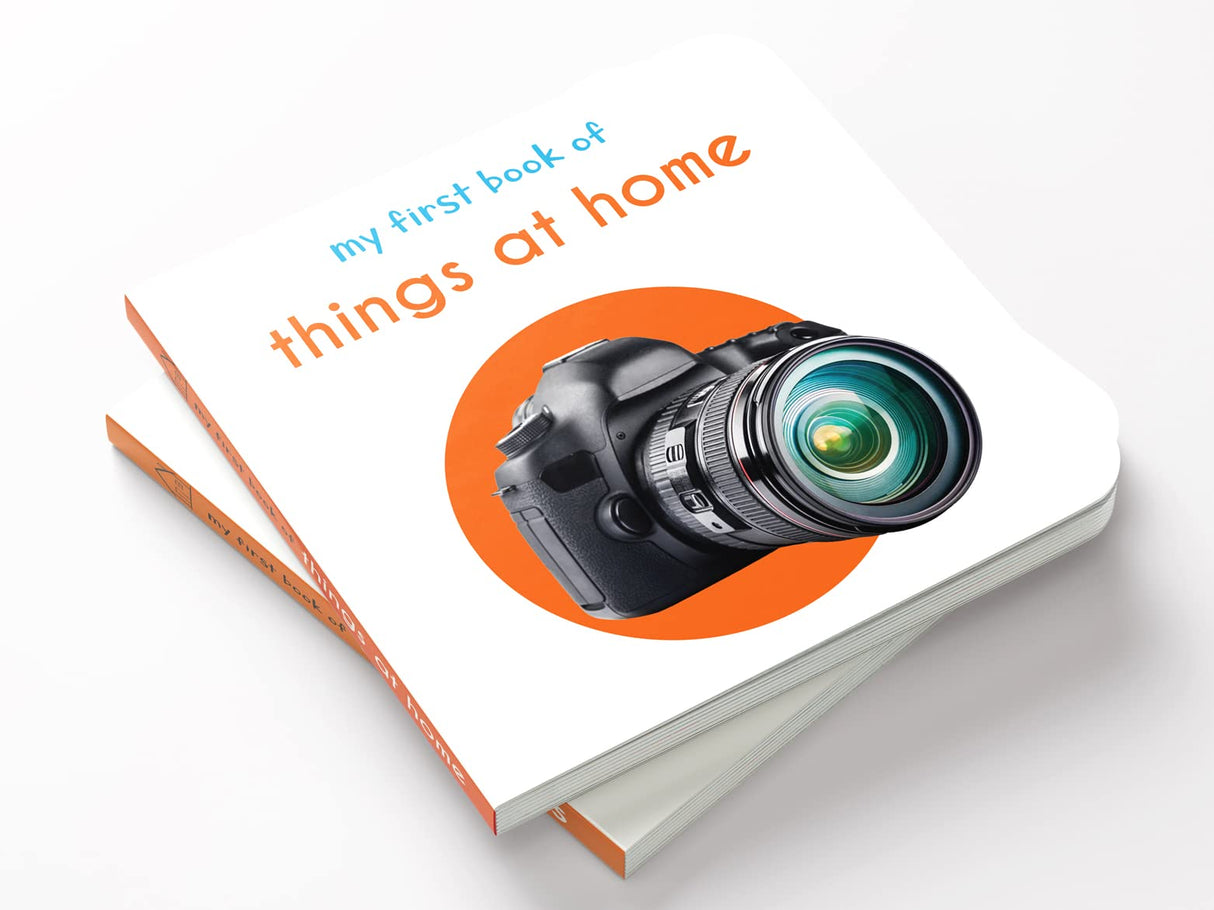 My First Book of Things at Home | First Everyday Objects Board Book for Babies, Toddlers & Preschoolers | Learn About Household Items with Bright, Real-Life Pictures | Early Learning Book for Kids Ages 0-3 Years - Retail Maharaj