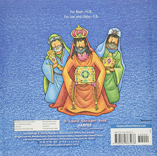 Christmas in the Manger Padded Board Book: A Christmas Holiday Book for Kids - Retail Maharaj