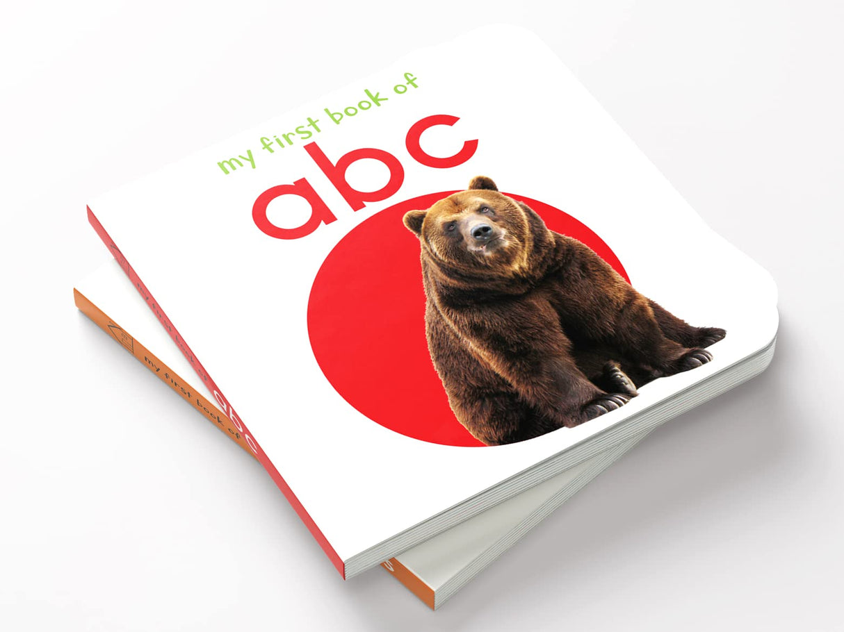 My First Book of ABC | First Alphabet Board Book for Babies, Toddlers & Preschoolers | Learn ABC with Bright Pictures | Early Learning Book for Kids Ages 0-3 Years - Retail Maharaj