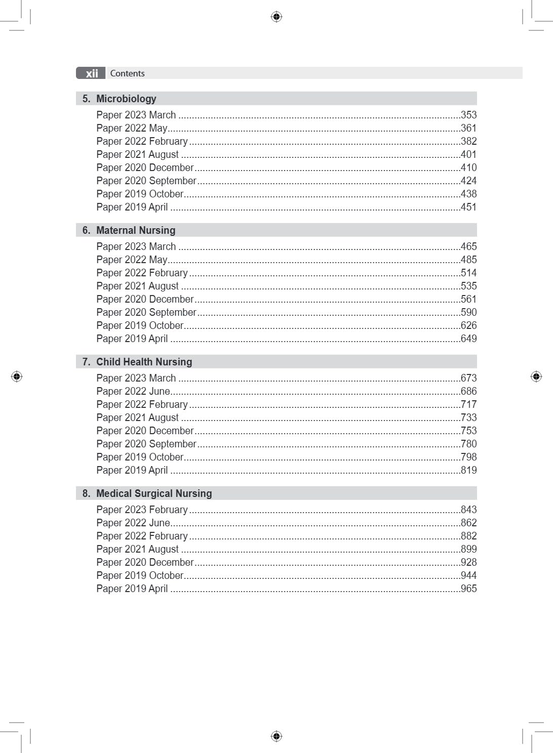NURSING PB BSC SOLVED QUESTION PAPERS FOR 1ST YEAR (2023-2019) - Retail Maharaj