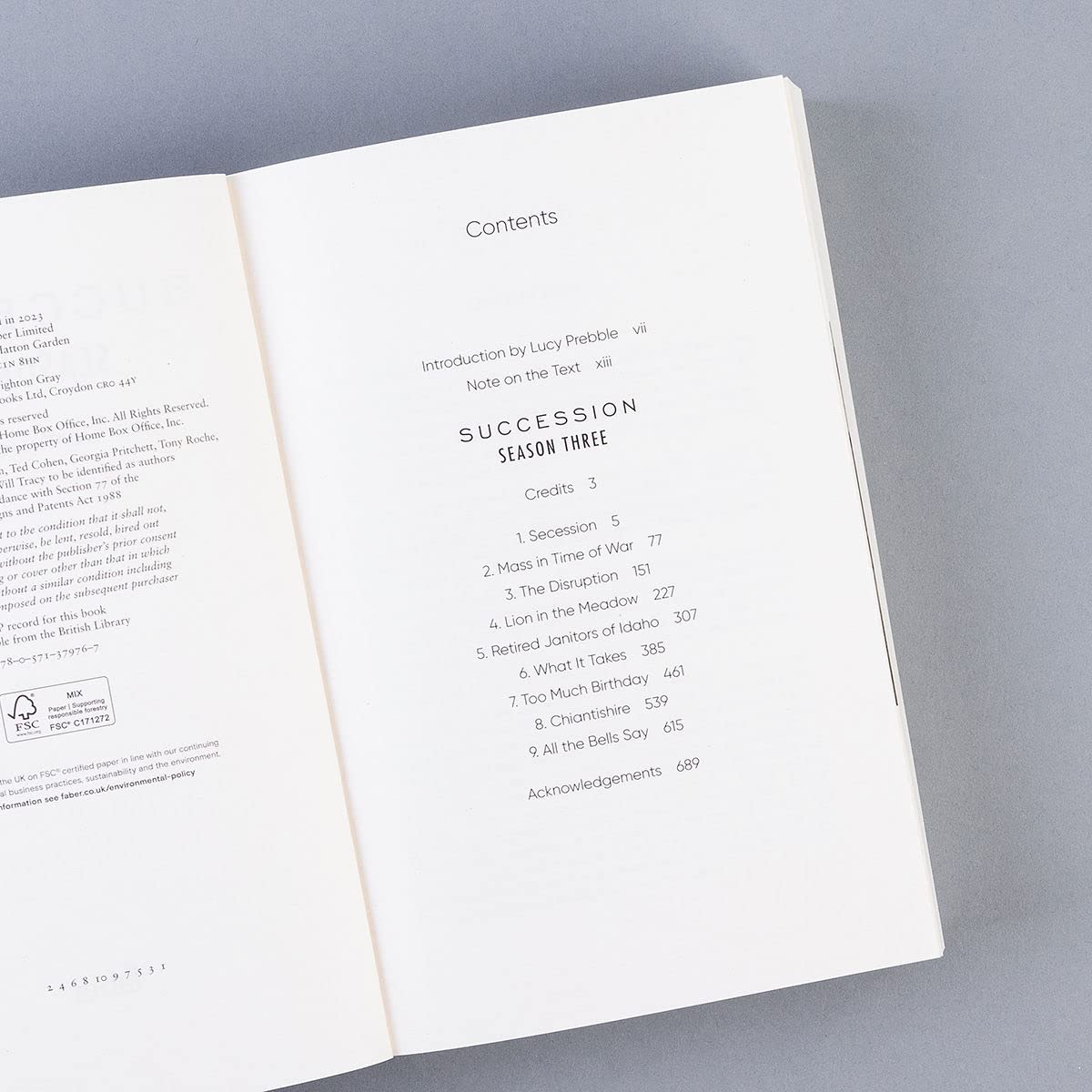 Succession – Season Three: The Complete Scripts - Retail Maharaj