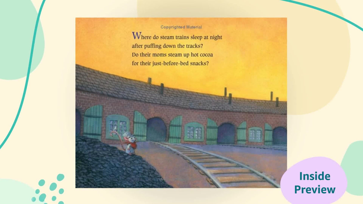 Where Do Steam Trains Sleep at Night? (Where Do...Series) - Retail Maharaj