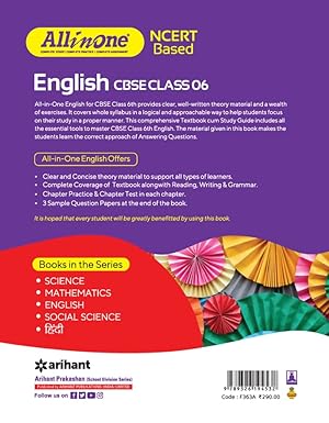 Arihant All In One Class 6 English for CBSE Exam 2024 - Retail Maharaj