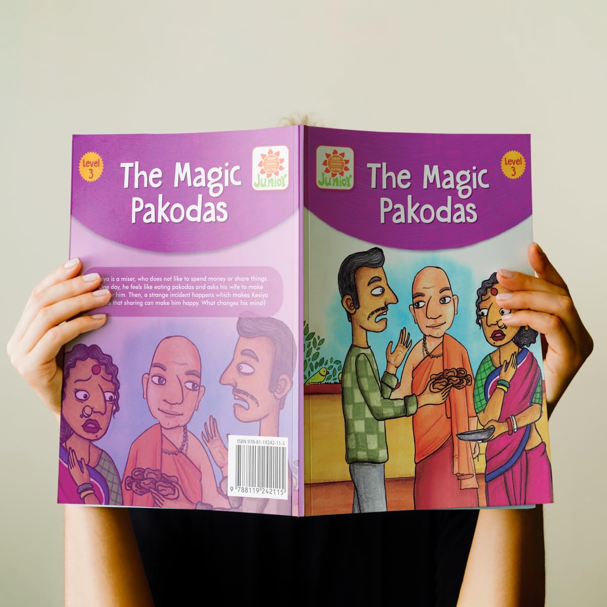 ACK Junior Pack: Level 03 | Ages 5-8 years | Toddlers & Young Kids Comic Books | Indian Folktales, Humor and Mythology | Illustrated Children's Comics | Amar Chitra Katha - Retail Maharaj
