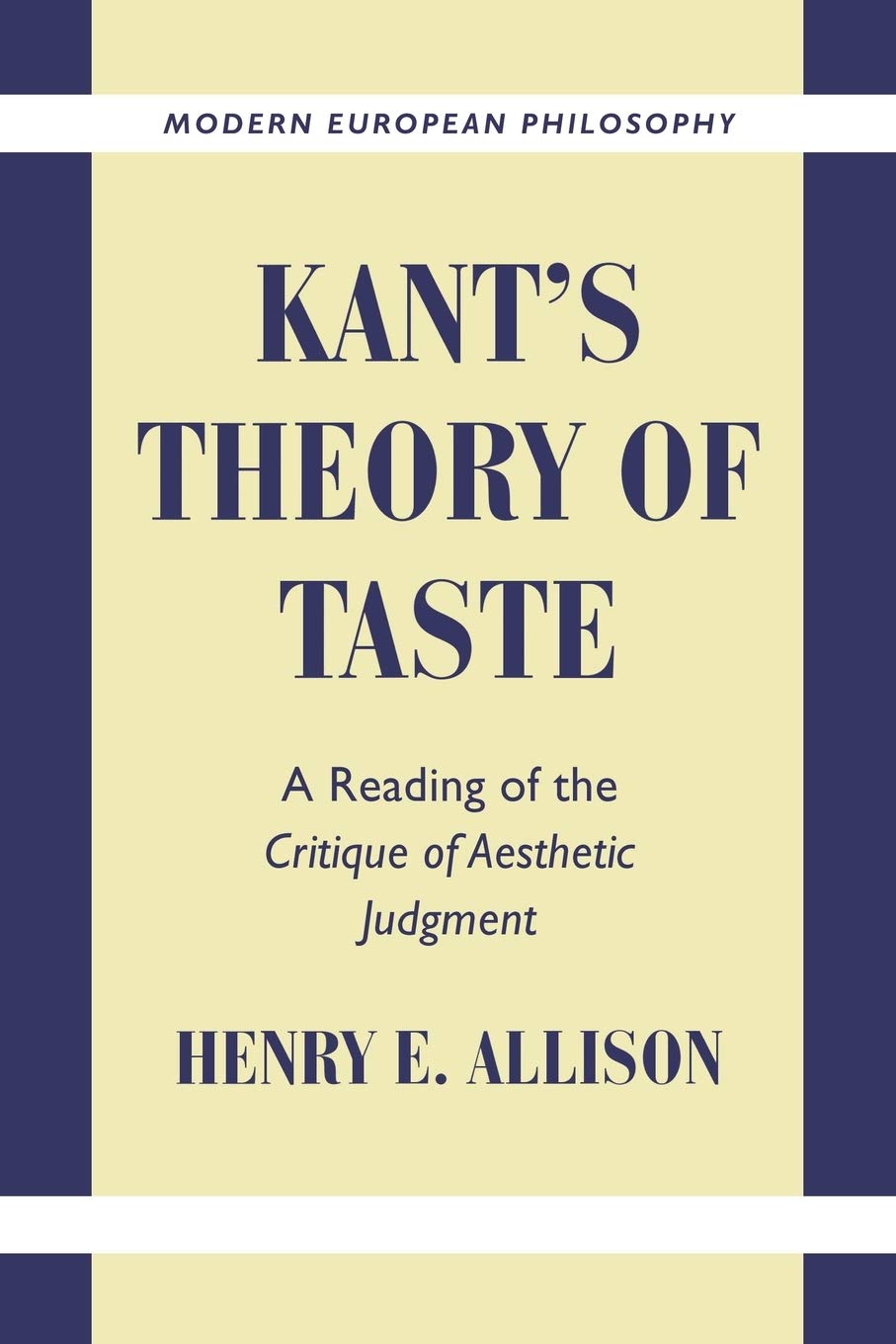 Kant's Theory of Taste: A Reading of the Critique of Aesthetic Judgment - Retail Maharaj