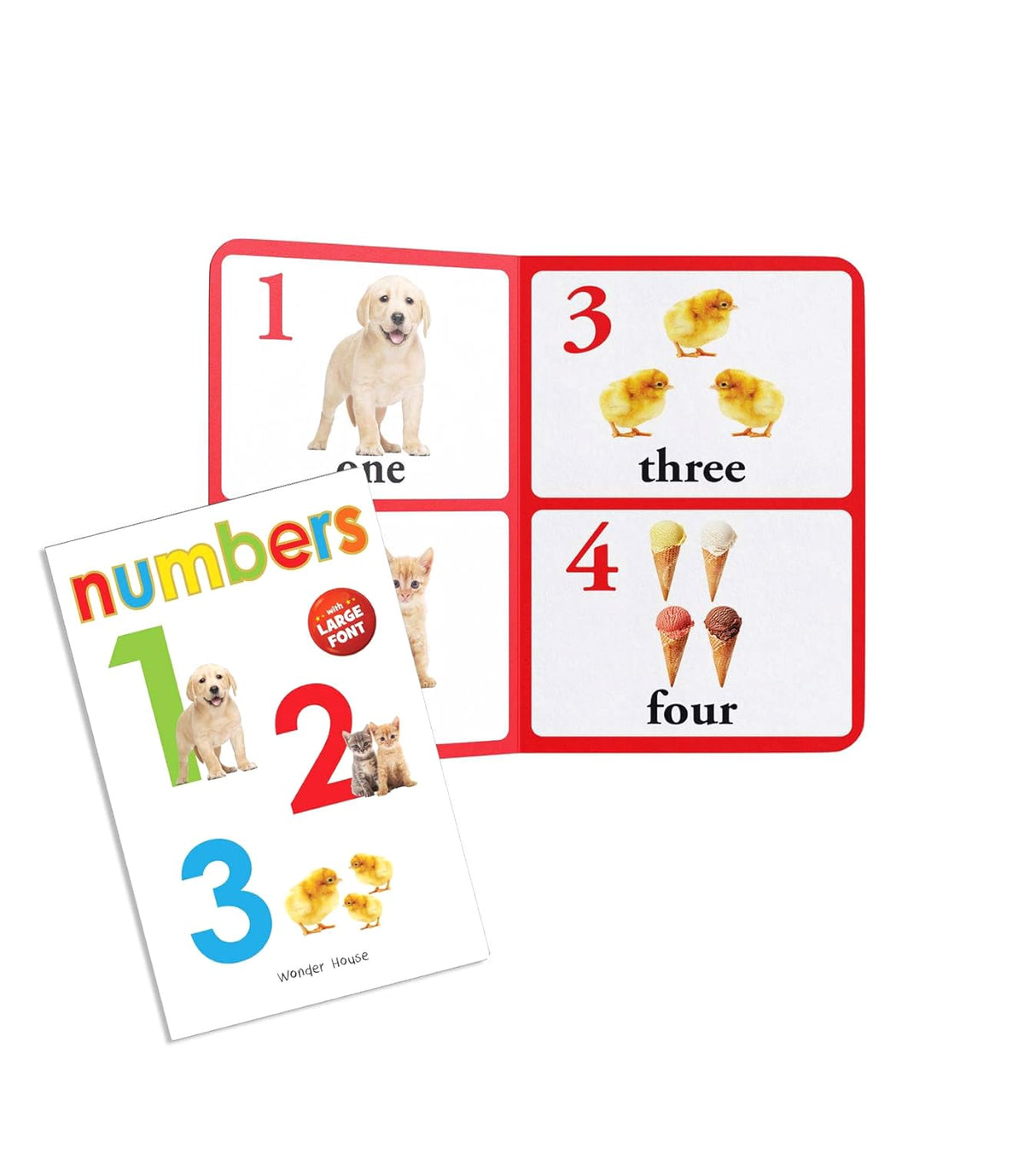 Early Learning Library – Box Set of 10 Books: Big Board Books Series with Large Font for Kids | Includes ABC, Numbers, Shapes, Colours, Birds, Wild Animals, Farm Animals & Pets, Fruits, Vegetables, Transport | Bold Text & Bright Pictures | Ages 0–5 Years - Retail Maharaj