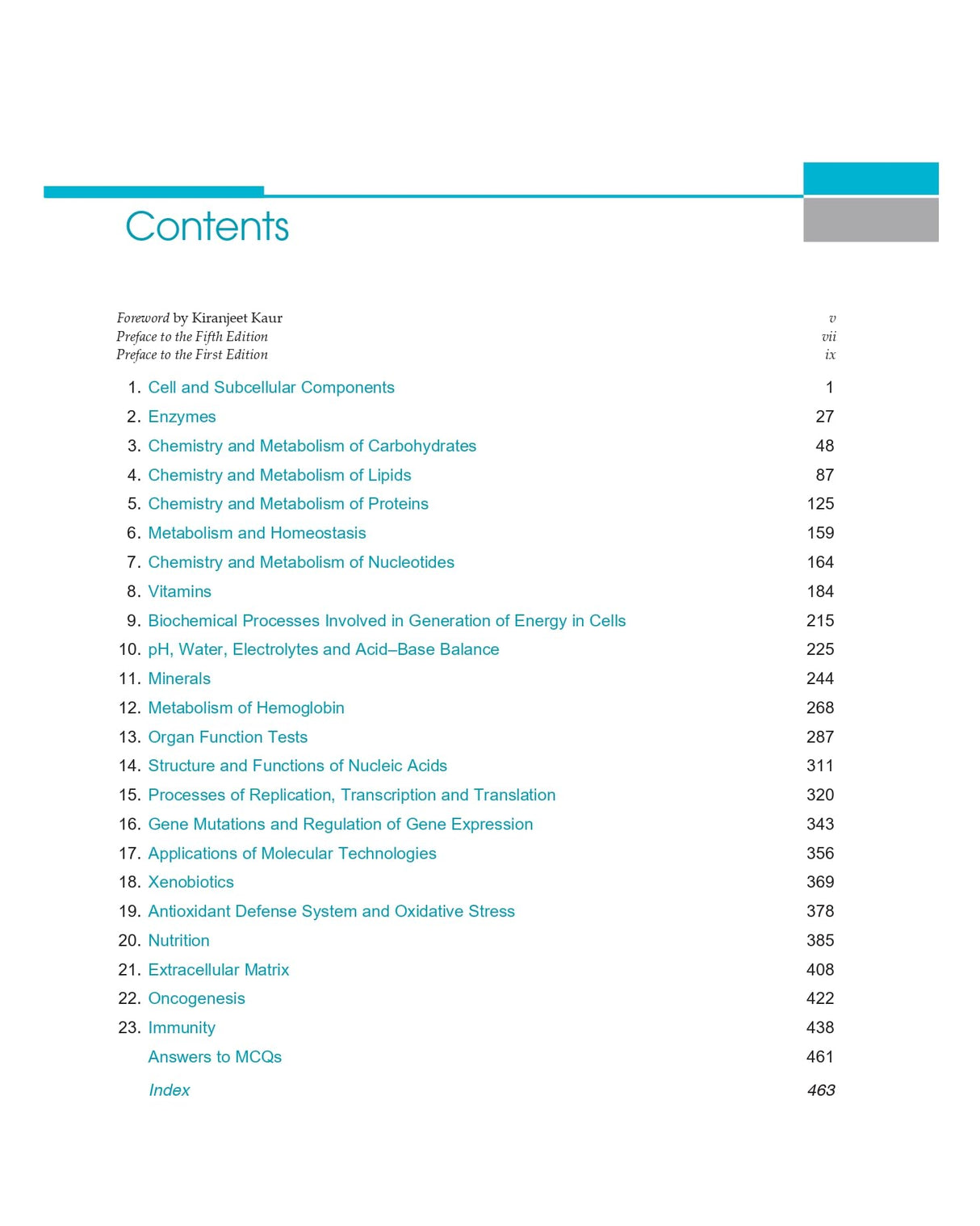 Textbook of Biochemistry 5/e - Retail Maharaj