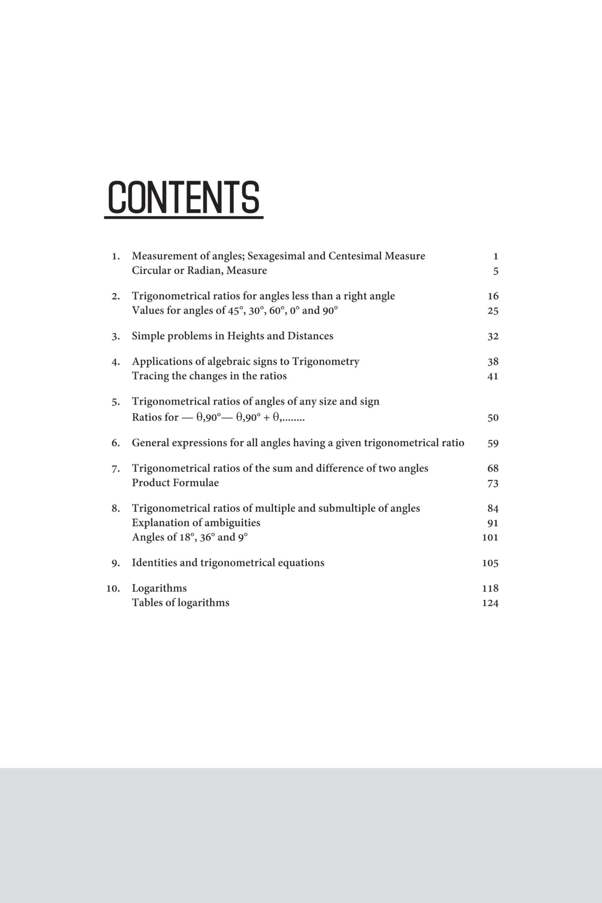 Arihant Classic Text Series Plane Trigonometry Part 1 by SL Loney | Mathematics Book for JEE Advanced, IIT Entrance, Engineering Exam Preparation 2025 (Classic Texts Series for jee) - Retail Maharaj