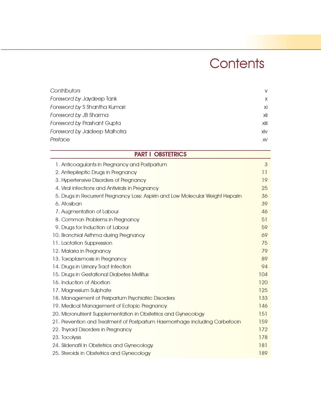 Drugs In Obstetrics And Gynecology A Practical Approach Part I Obstetrics (Pb 2025) - Retail Maharaj