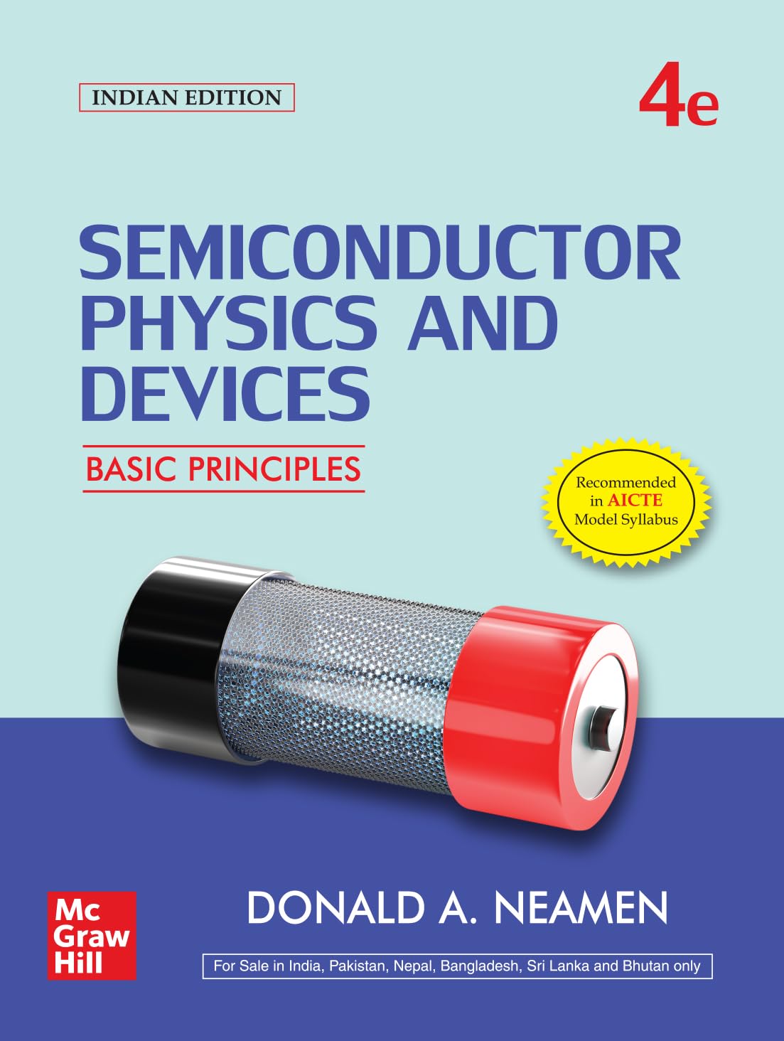 Semiconductor Physics and Devices- Basic Principles | 4th Edition - Retail Maharaj