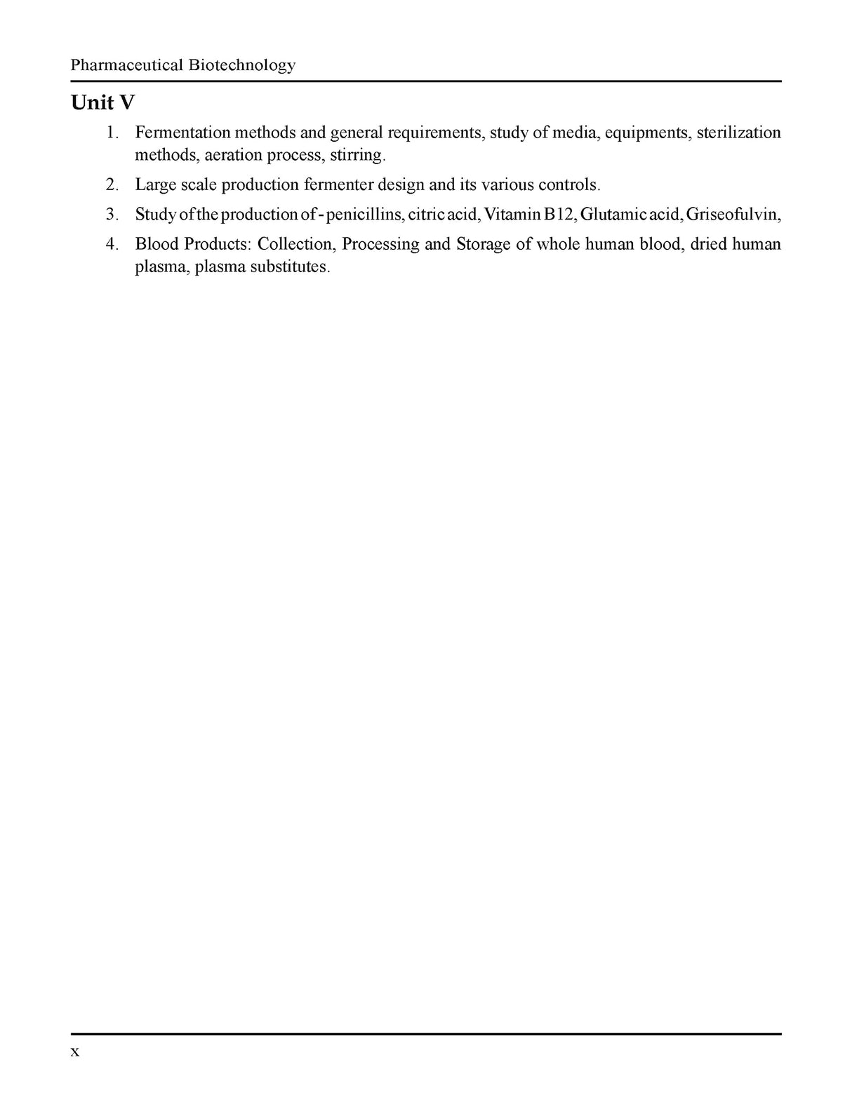 Pharmaceutical Biotechnology As Per New Syllabus by PCI for B. Pharm 3rd Year 6th Semester - Retail Maharaj