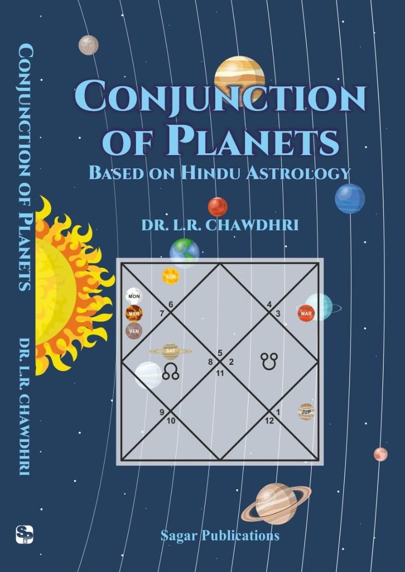 Conjunction Of Planets Based On Hindu Astrology The Original Book by Dr. L.R. Chawdhri - (English Version) - Retail Maharaj