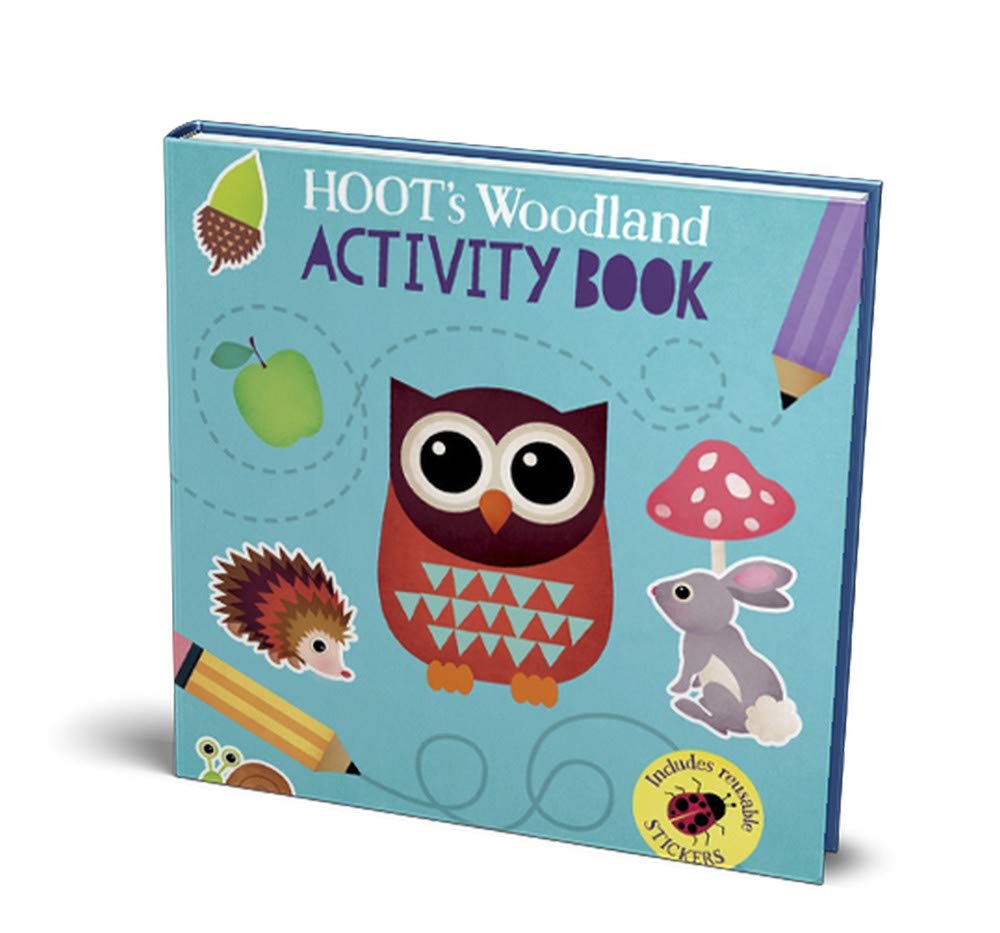 Hoot's Wodland Activity Book - Big Sticker Book with Games, Puzzles and Pictures to Colour (Hoot Books) - Retail Maharaj