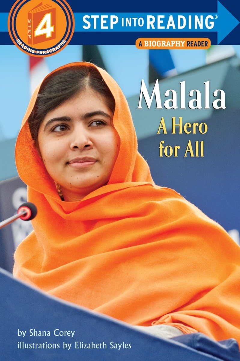 Malala: A Hero for All (Step into Reading) - Retail Maharaj