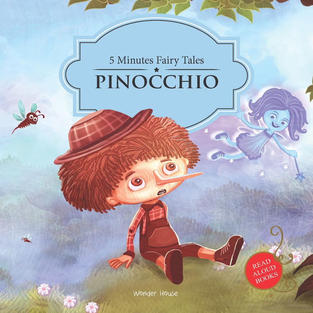 5 Minutes Fairy Tales Pinocchio: Abridged Fairy Tales For Children - Retail Maharaj