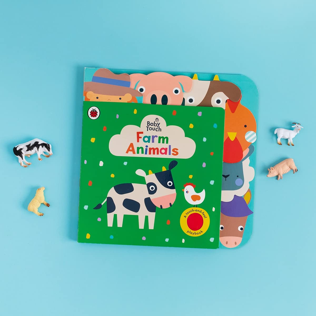 Baby Touch: Farm Animals: A touch-and-feel playbook - Retail Maharaj