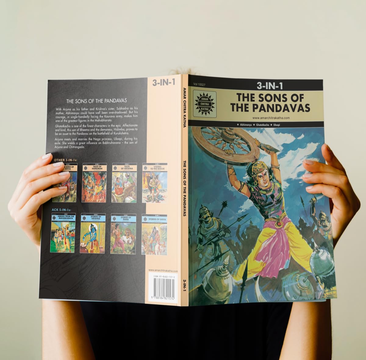 The Sons of the Pandavas: 3 in 1 (Amar Chitra Katha) - Retail Maharaj