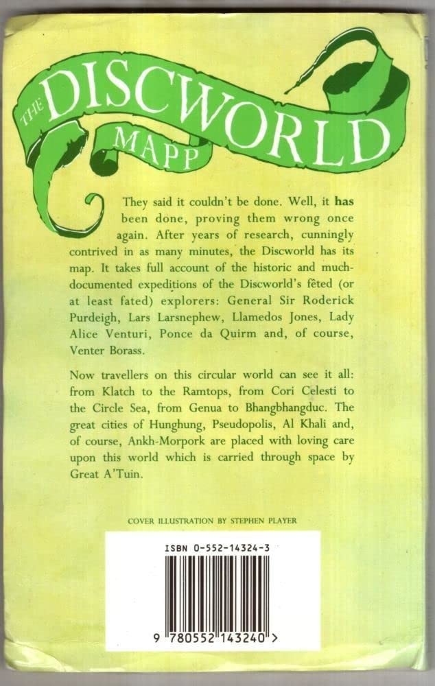 The Discworld Mapp: Sir Terry Pratchett’s much-loved Discworld, mapped for the very first time - Retail Maharaj