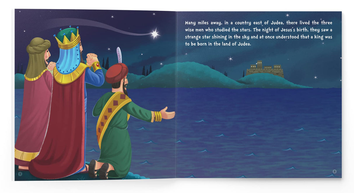 My First Illustrated Bible Story: The Three Wise Men - Retail Maharaj