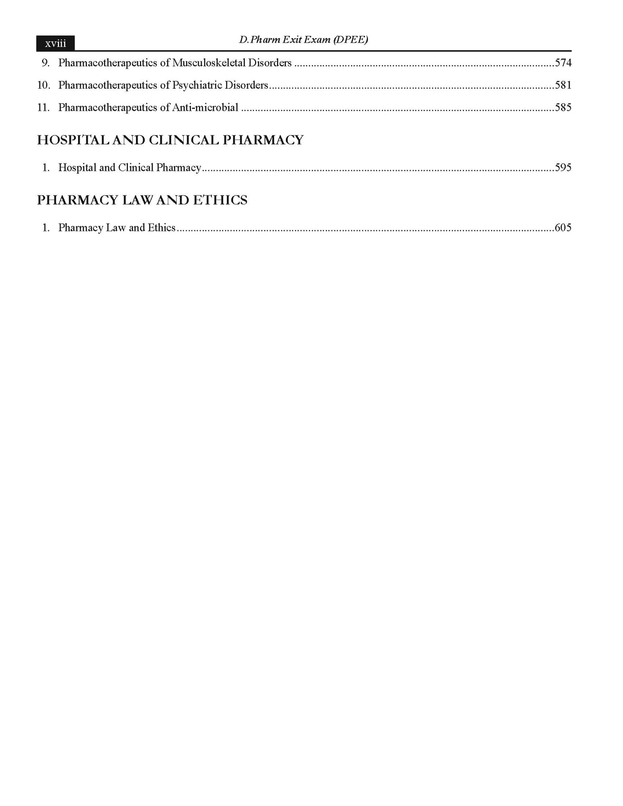 D.Pharm Exit Exam (DPEE) - Retail Maharaj