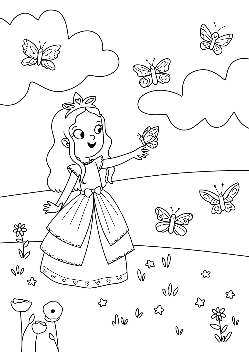 Princess colouring - Retail Maharaj