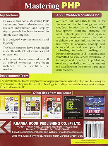 Mastering PHP - Retail Maharaj