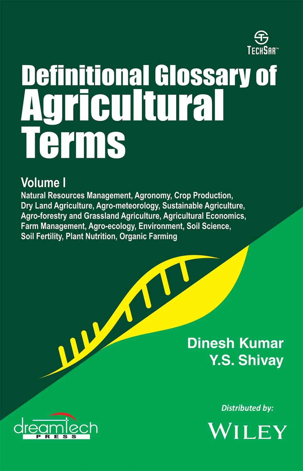Definitional Glossary of Agricultural Terms, Vol-I | e - Retail Maharaj