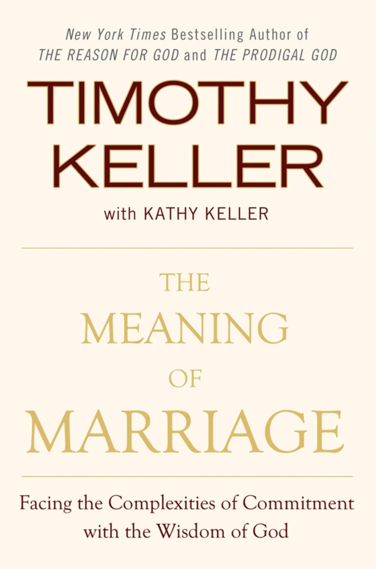 The Meaning of Marriage - Retail Maharaj