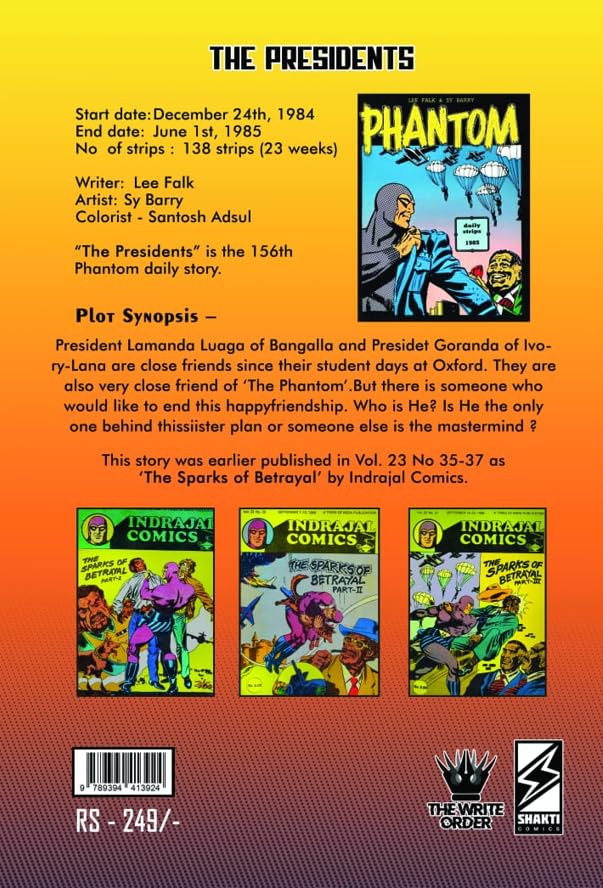 The Phantom The Presidents - Retail Maharaj