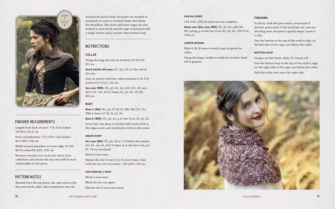 Outlander Knitting: The Official Book of 20 Knits Inspired by the Hit Series - Retail Maharaj