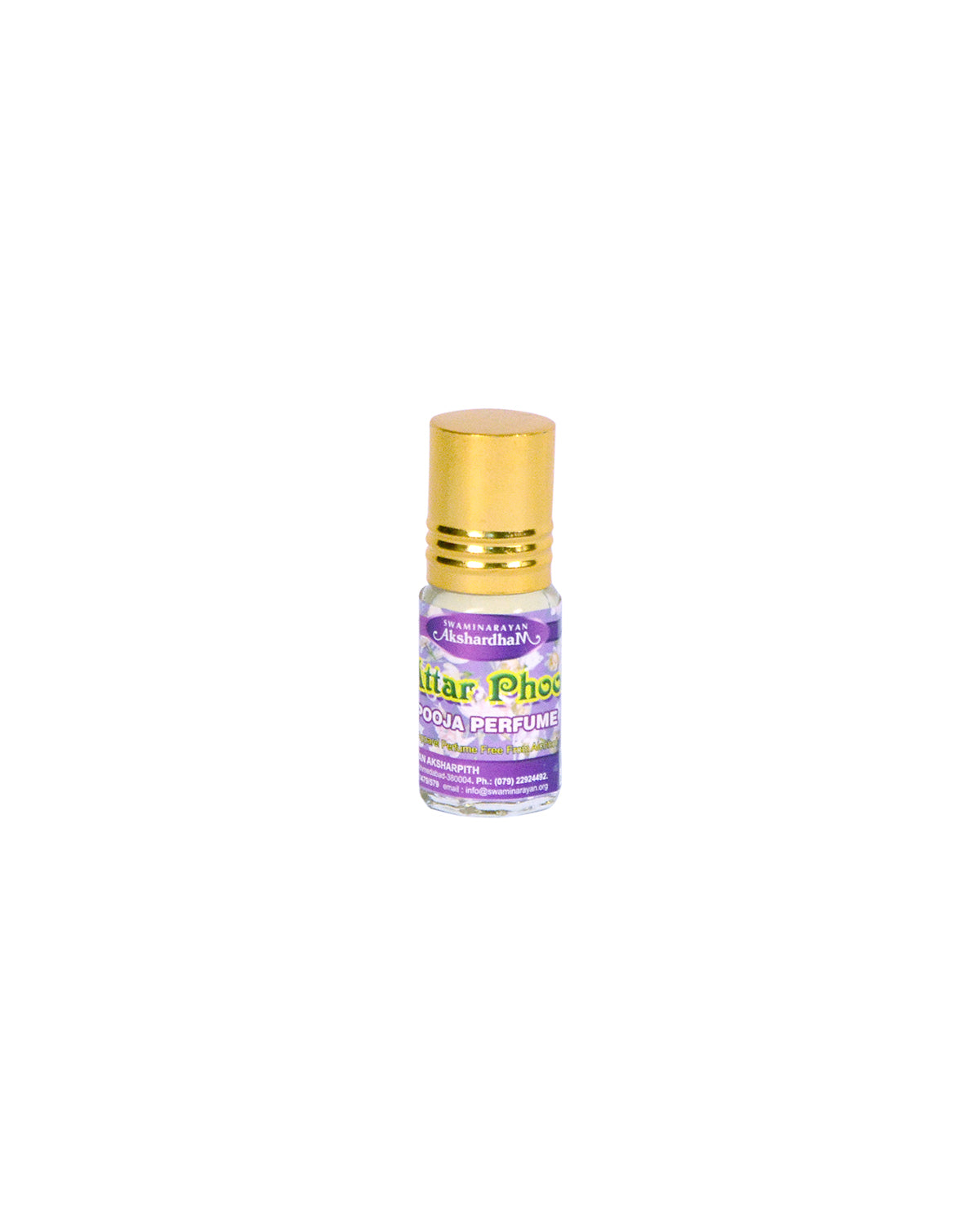 Attarphool Mogra Roll-on 3 ML | 2" Bottle - Retail Maharaj