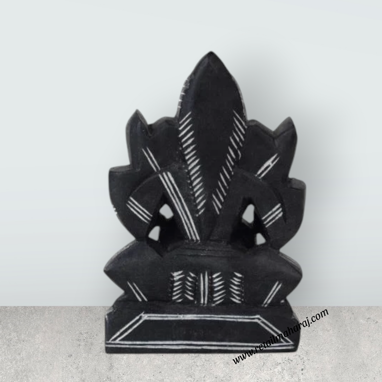 Ganesh Murti | Ganapati Murti/ Soft Stone Vinayagar Statue for Pooja - Retail Maharaj