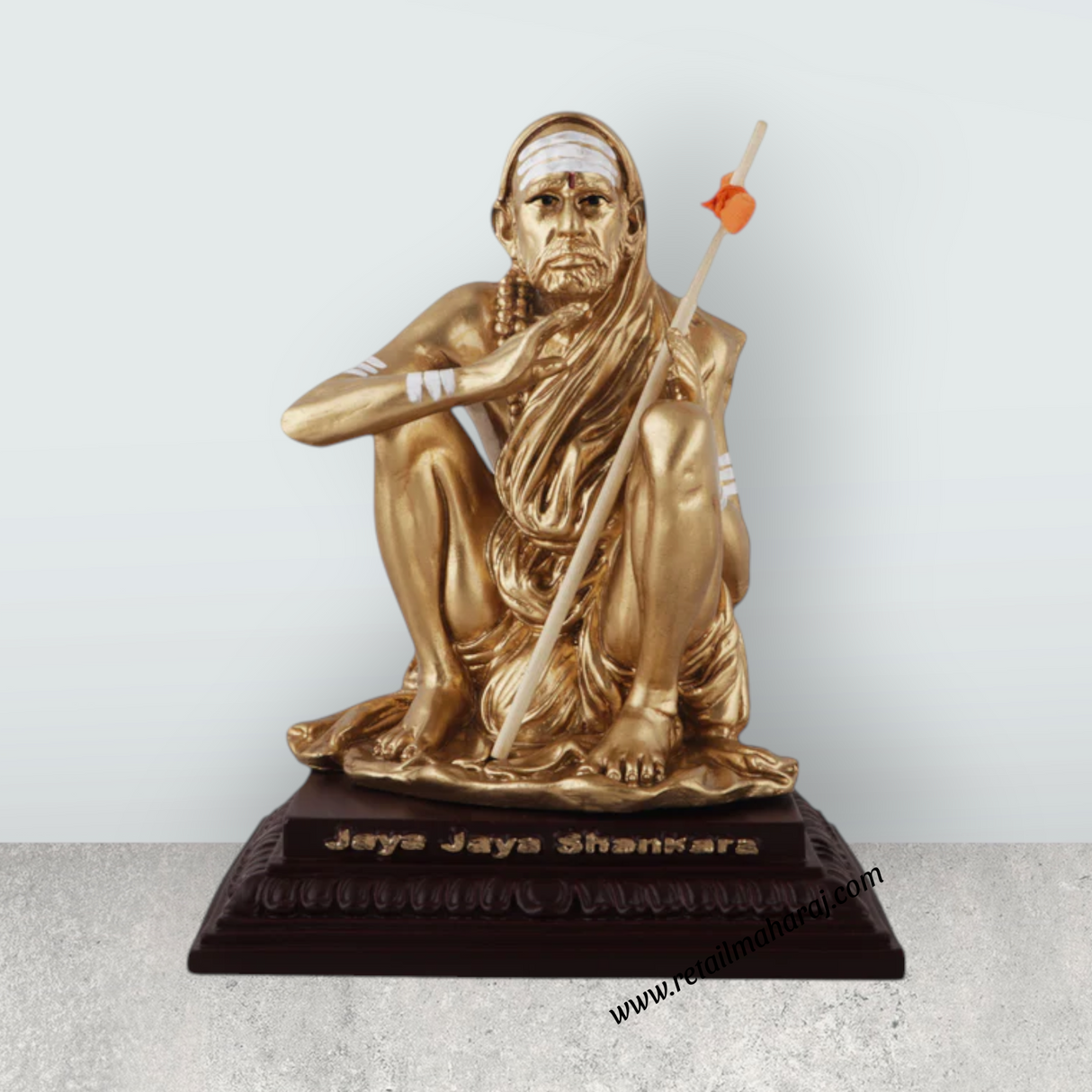 Maha Periyava Statue - 7.5 Inches | Maha Periyava Fiber Statue/ Maha Periyava Idol for Home Decor