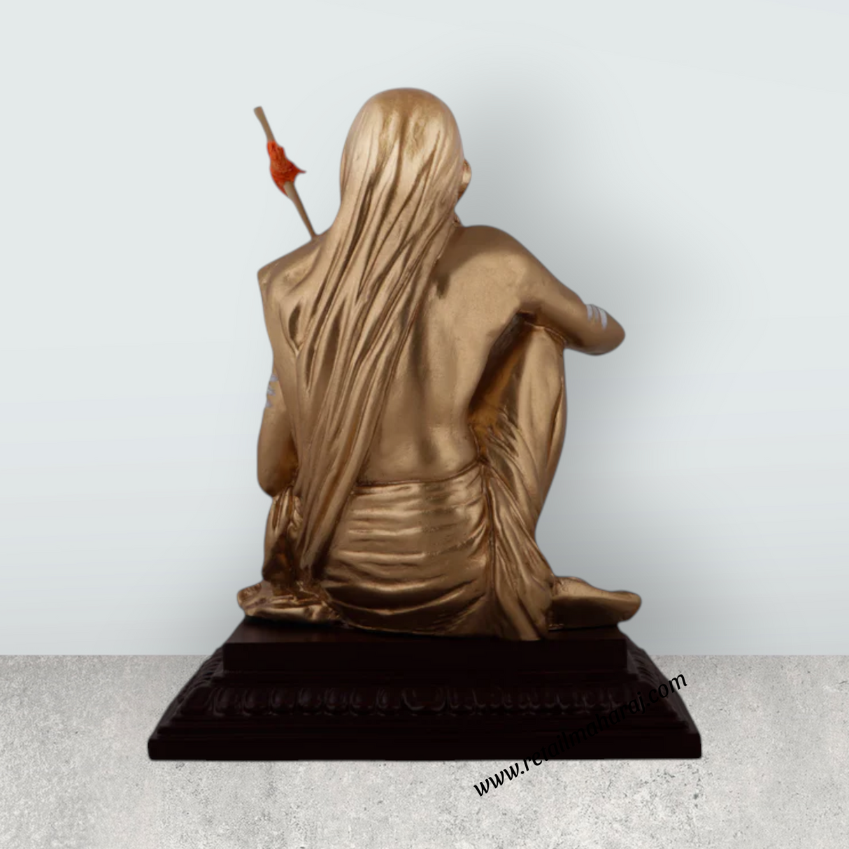 Maha Periyava Statue - 7.5 Inches | Maha Periyava Fiber Statue/ Maha Periyava Idol for Home Decor