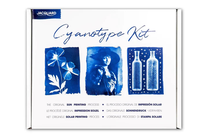 Jacquard Cyanotype Kit Complete Sun Printing Starter Set - Retail Maharaj